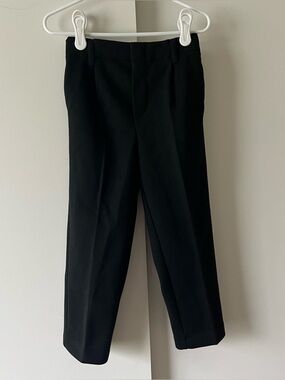 NWT Zara Boys Black Dress Pants Trousers Size 5 Years